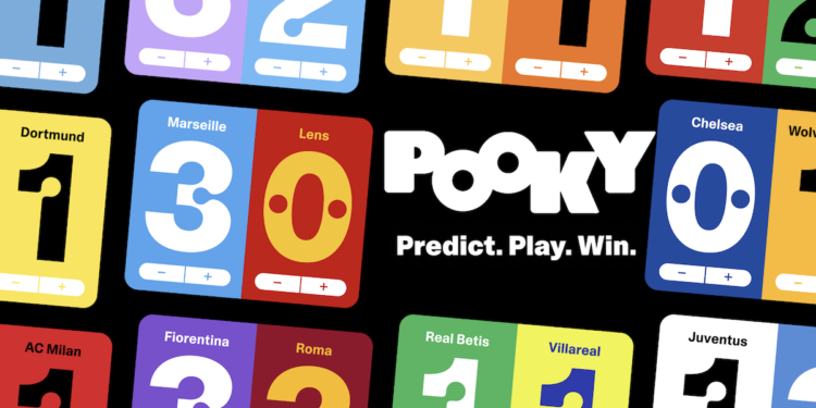 Play& Earnアプリ「Pooky」、サッカー勝敗予想ゲームをリリース