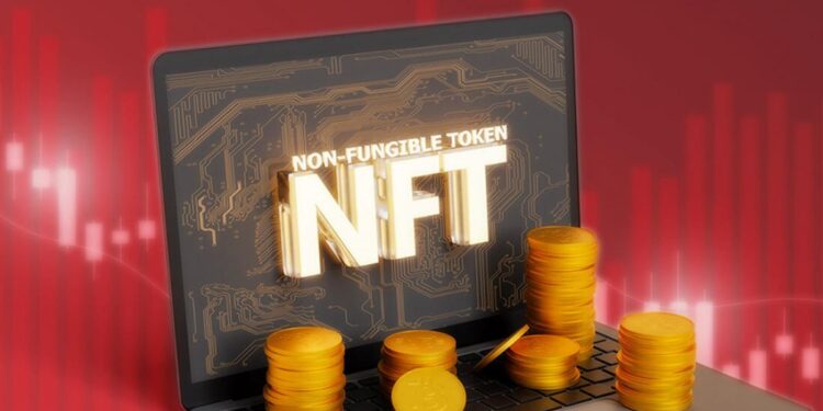 2023年のNFT市場は、大幅に取引高が減少